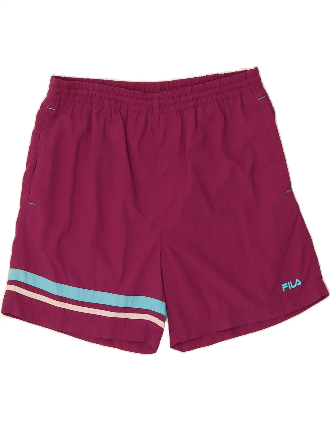 FILA Mens Sport Shorts Large  Purple Vintage Fila and Second-Hand Fila from Messina Hembry 