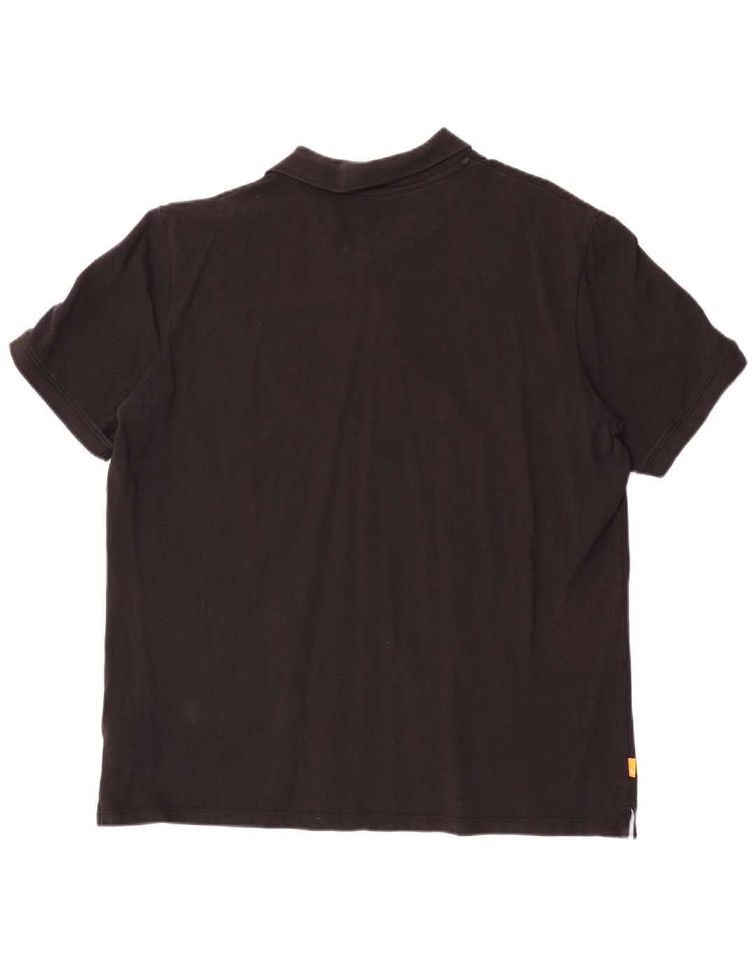 Timberland Mens Regular Fit Polo Shirt 2XL Black Cotton