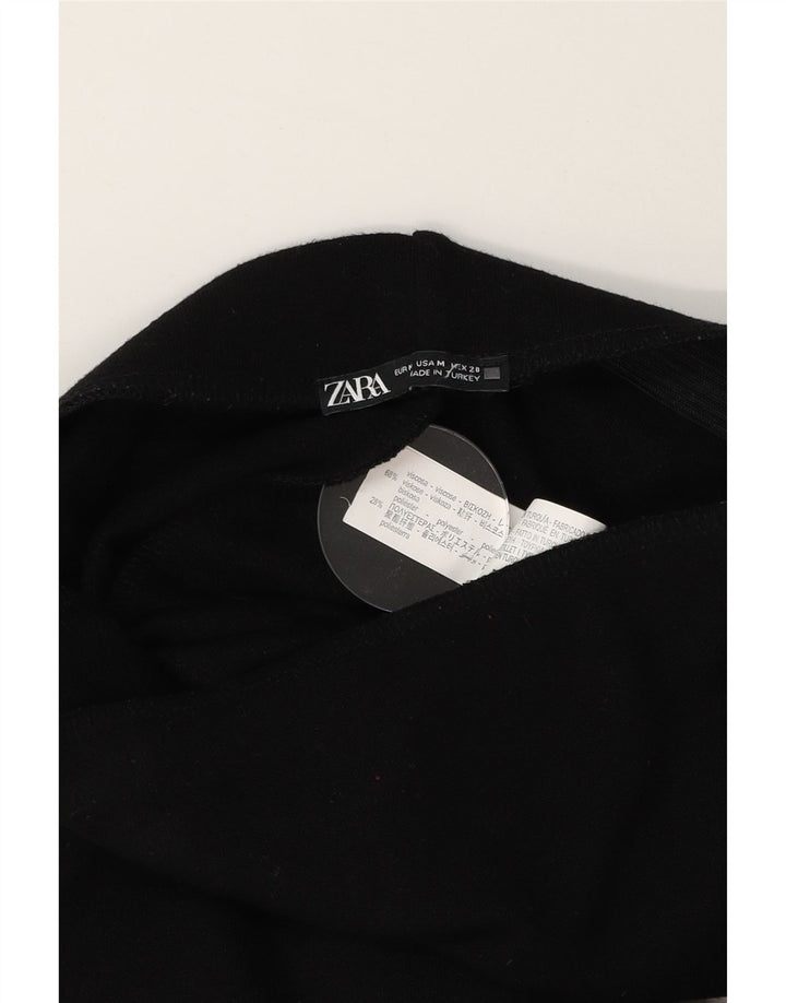 ZARA Womens Maxi Skirt Medium W28  Black Viscose Vintage Zara and Second-Hand Zara from Messina Hembry 