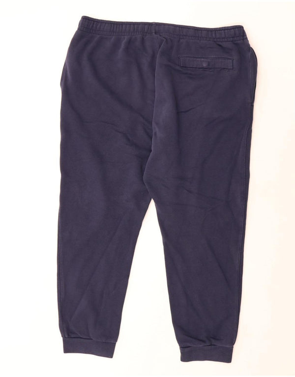Nike Mens Tracksuit Trousers Joggers XL  Navy Blue Cotton