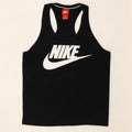 Nike Womens Graphic T-Shirt Top UK 16 Large Black
