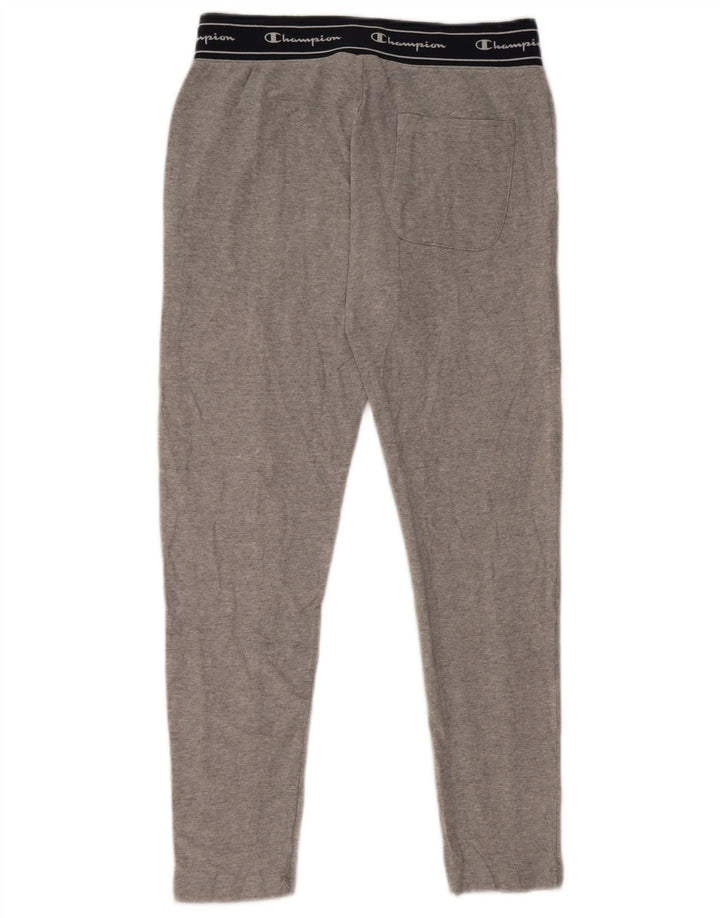 Champion Womens Graphic Tracksuit Trousers UK 4 XS  Grey
