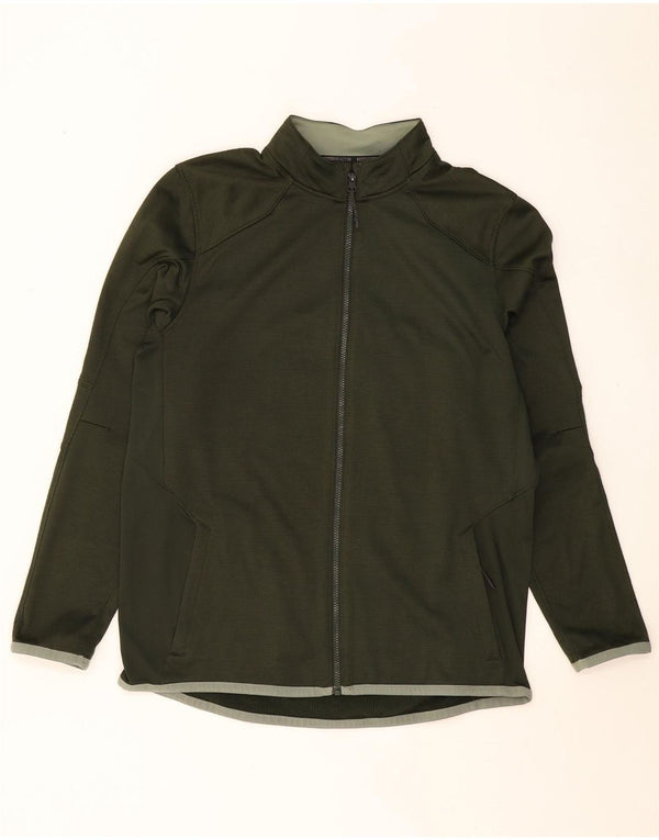 UNDER ARMOUR Mens Cold Gear Tracksuit Top Jacket Large Green