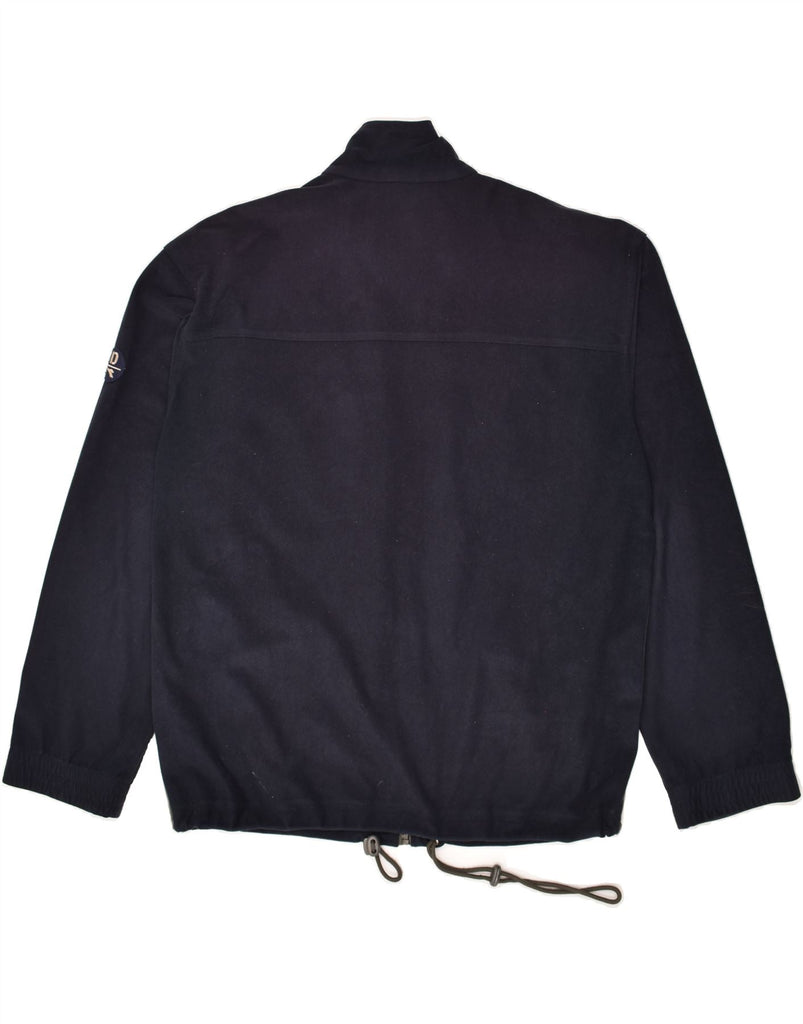 DIADORA Mens Tracksuit Top Jacket UK 40 Medium Navy Blue Polyester | Vintage Diadora | Thrift | Second-Hand Diadora | Used Clothing | Messina Hembry 