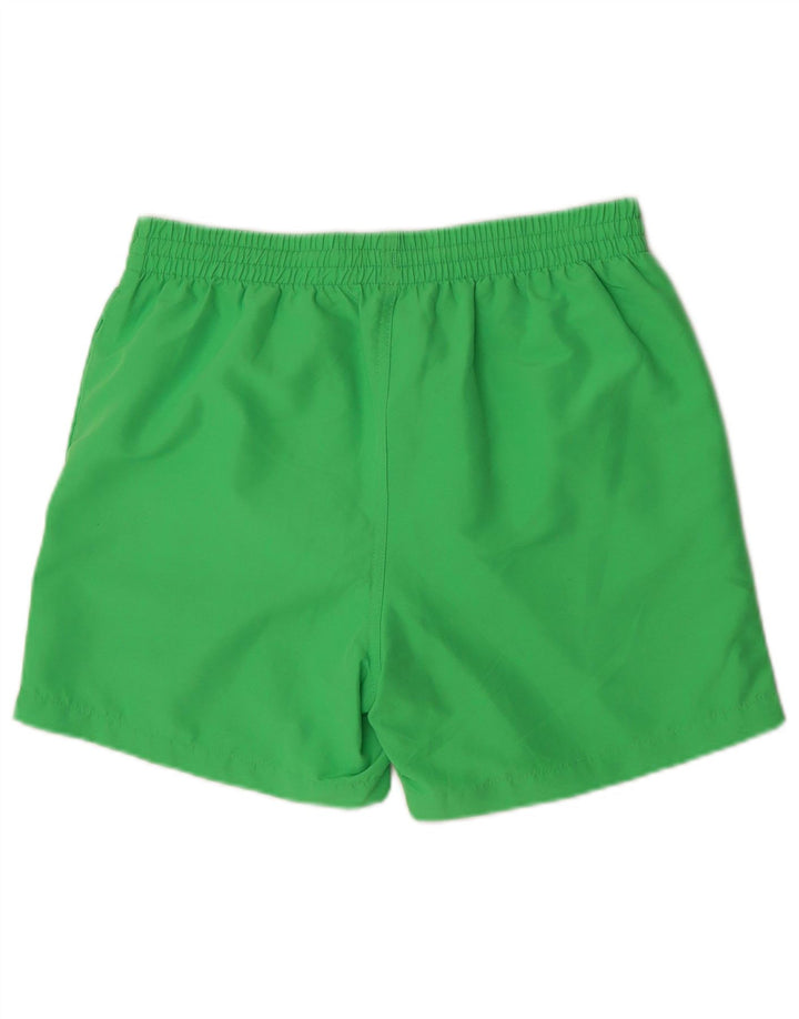 Kappa Mens Graphic Swimming Shorts Medium Green Polyester