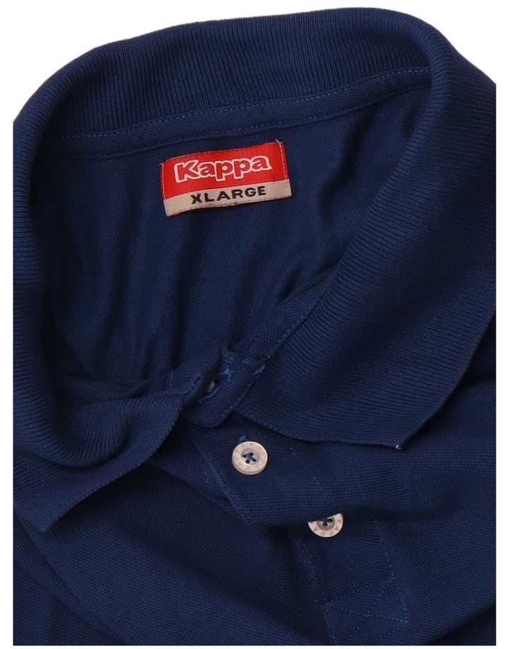KAPPA Mens Polo Shirt XL Navy Blue