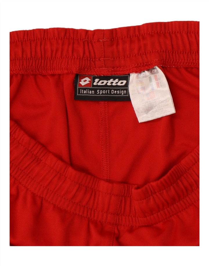 LOTTO Mens Sport Shorts UK 42/44 XL  Red Polyester