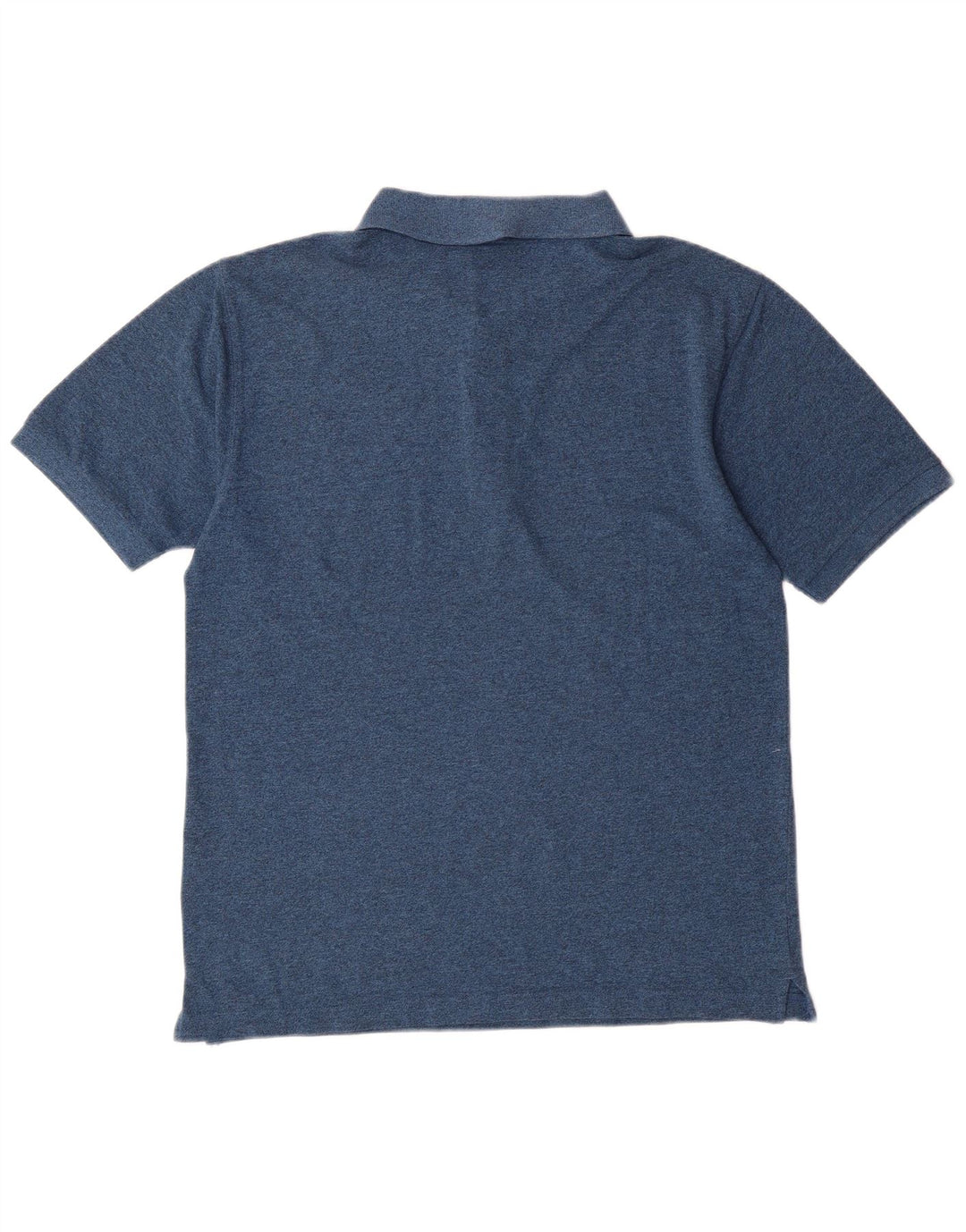 Champion Mens Regular Fit Polo Shirt Medium Blue Flecked Cotton
