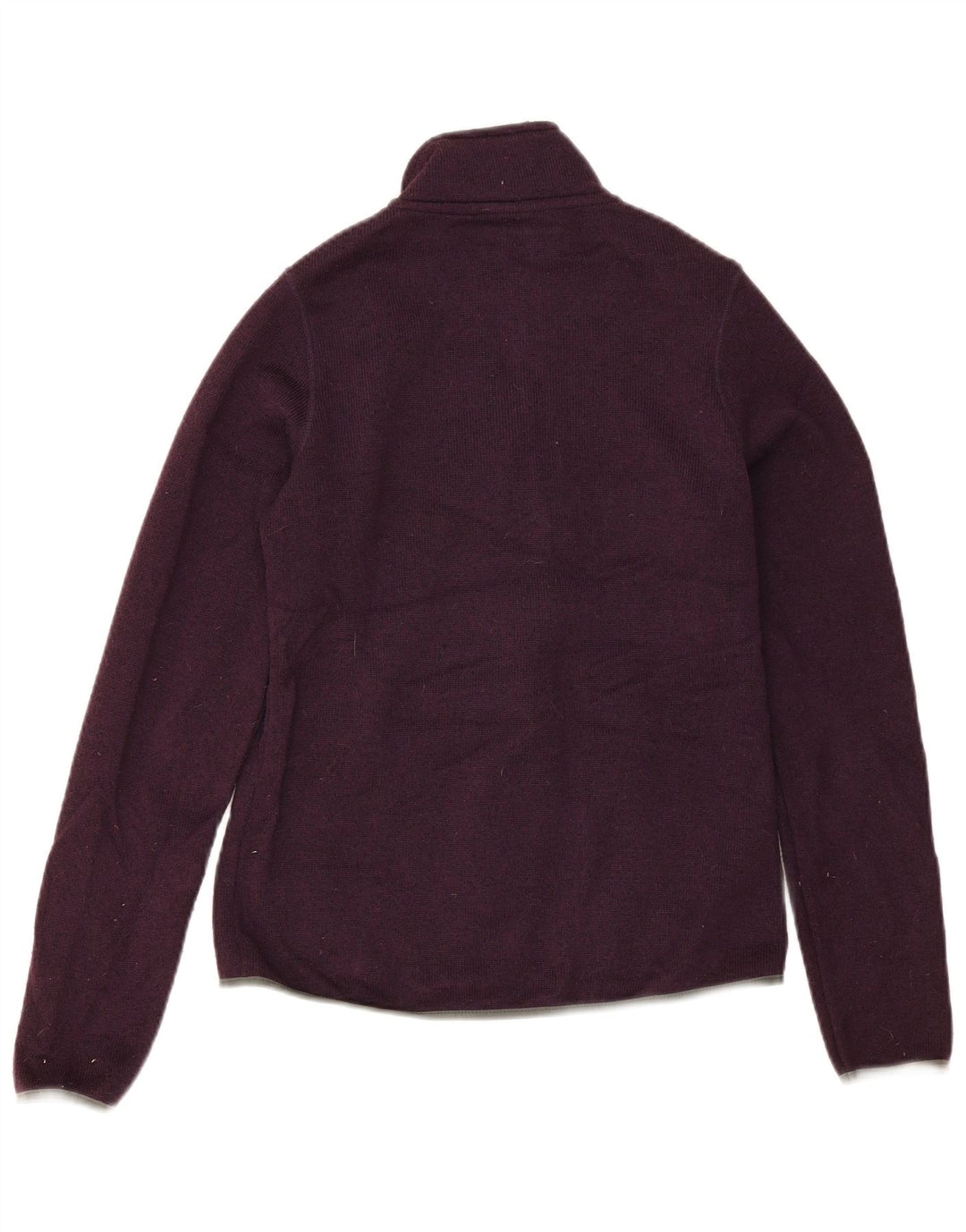 Eddie Bauer Womens Tracksuit Top Jacket UK 10 Small Purple Flecked
