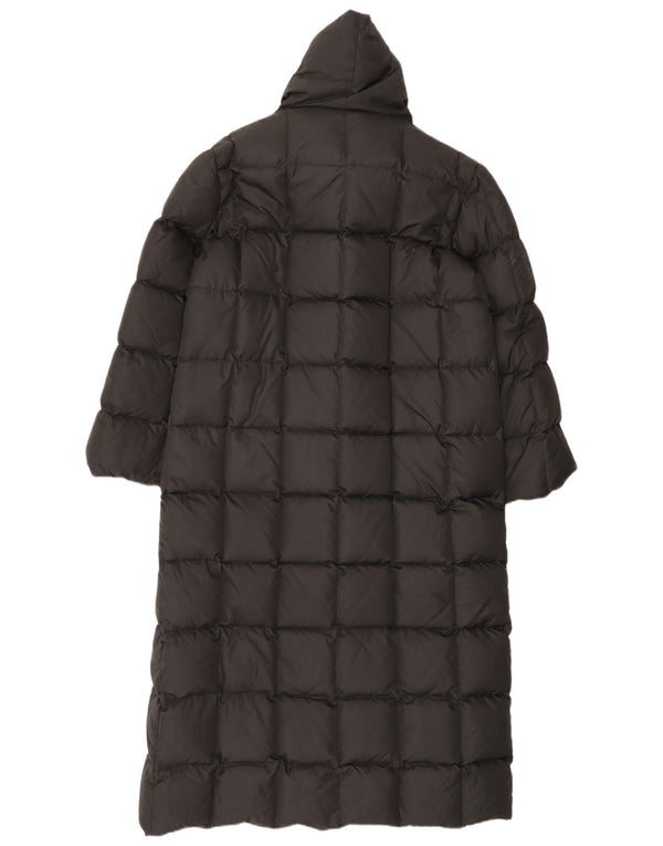 Vintage Womens Loose Fit Padded Coat UK 14 Medium Black