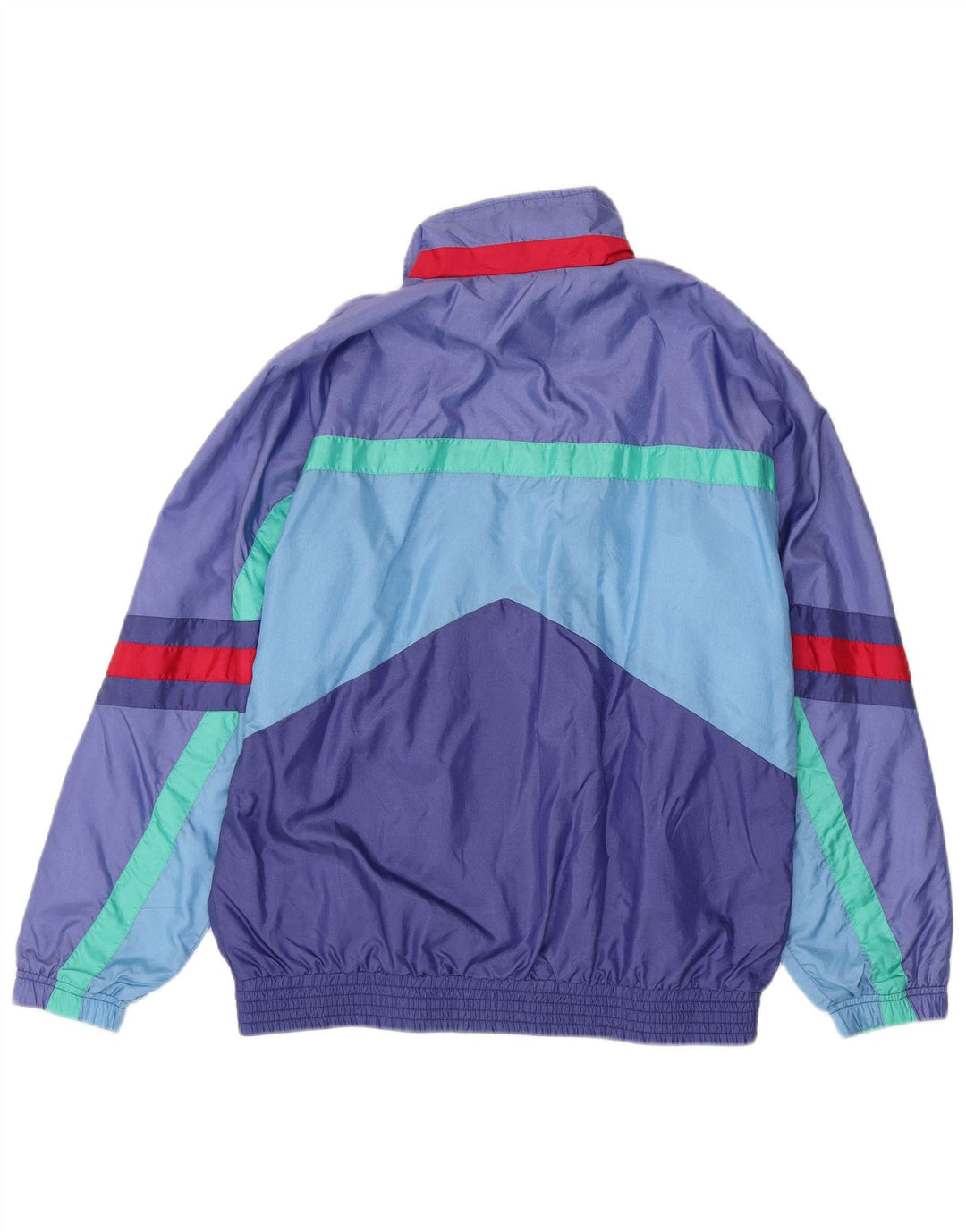 Sergio Tacchini Mens Full Tracksuit IT 46 Small  Blue Colourblock Polyamide