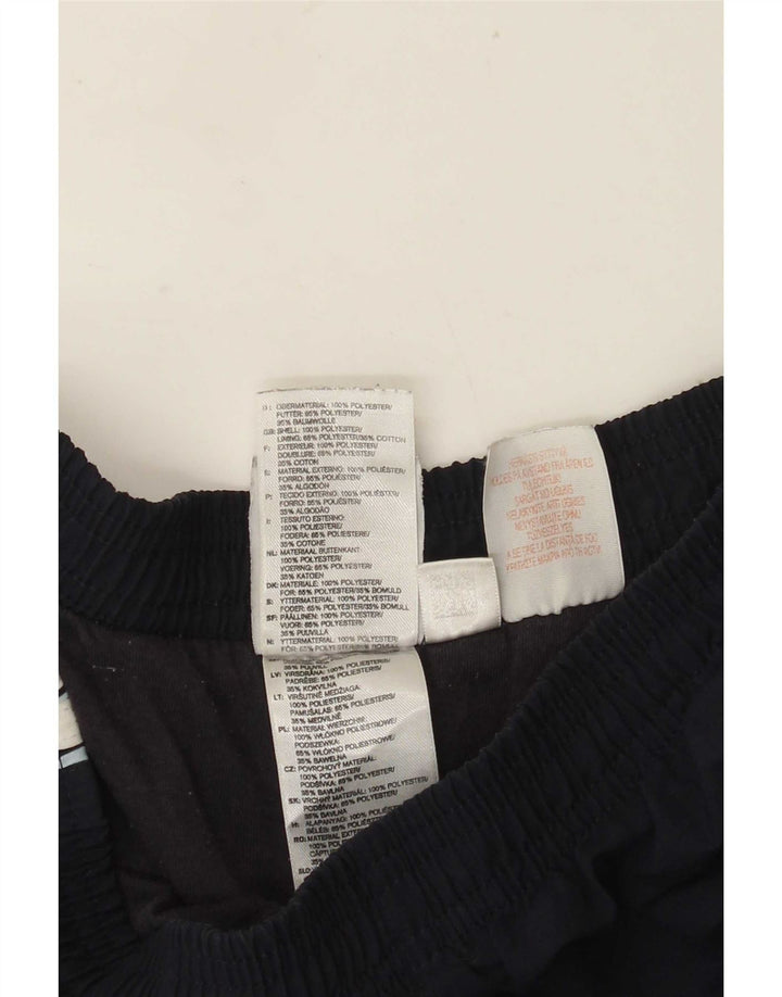 Adidas Mens Tracksuit Trousers Medium Navy Blue Polyester