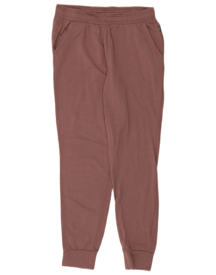 Eddie Bauer Womens Tracksuit Trousers Joggers UK 10 Small Pink Polyester