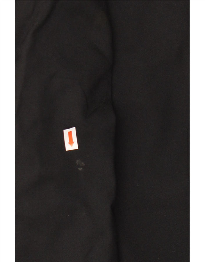 Vintage Mens Double Breasted Blazer Jacket IT 54 2XL Black Wool