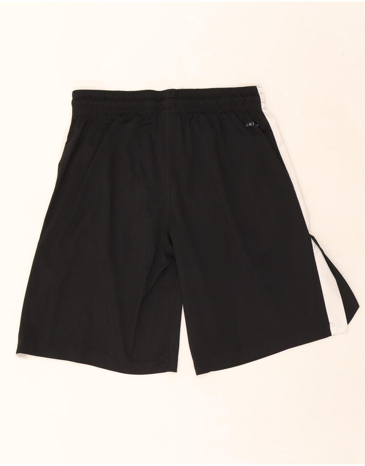 Jordan Mens Dri Fit Sport Shorts Medium Black Colourblock Polyester