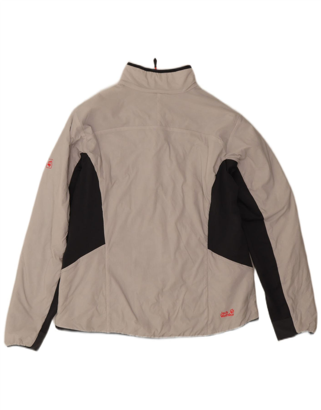 Jack Wolfskin Womens Windbreaker Jacket UK 18 XL White Colourblock