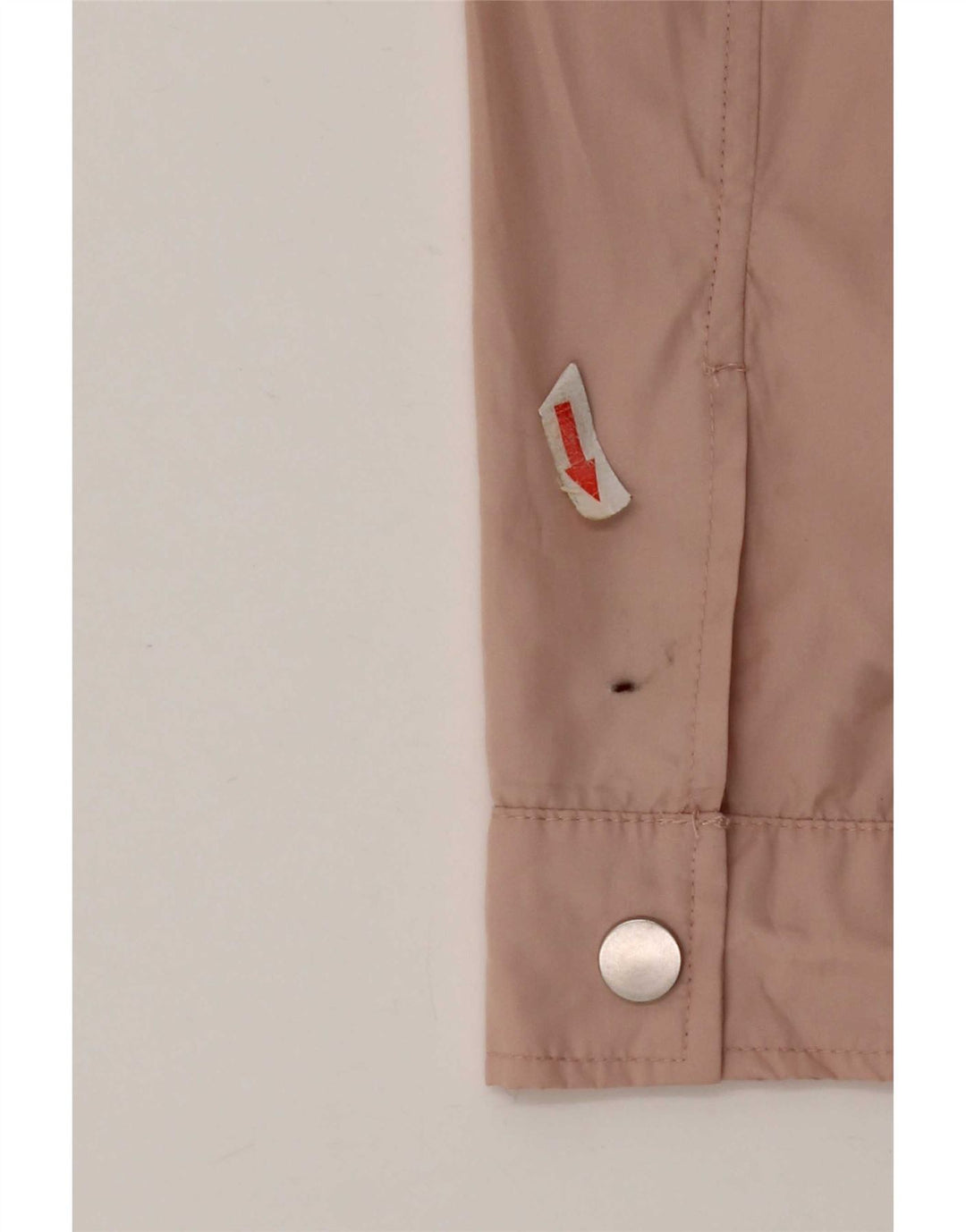 Zara Womens Hooded Rain Jacket UK 14 Medium Pink Polyester