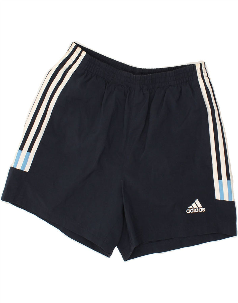 ADIDAS Mens Clima 365 Sport Shorts Medium Navy Blue Polyester | Vintage Adidas | Thrift | Second-Hand Adidas | Used Clothing | Messina Hembry 