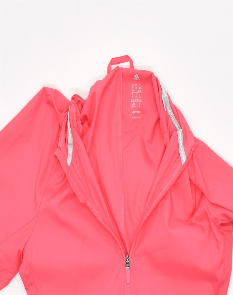 ADIDAS Womens Climalite Oversized Tracksuit Top Jacket UK 4/6 XS Pink | Vintage | Thrift | Second-Hand | Used Clothing | Messina Hembry 