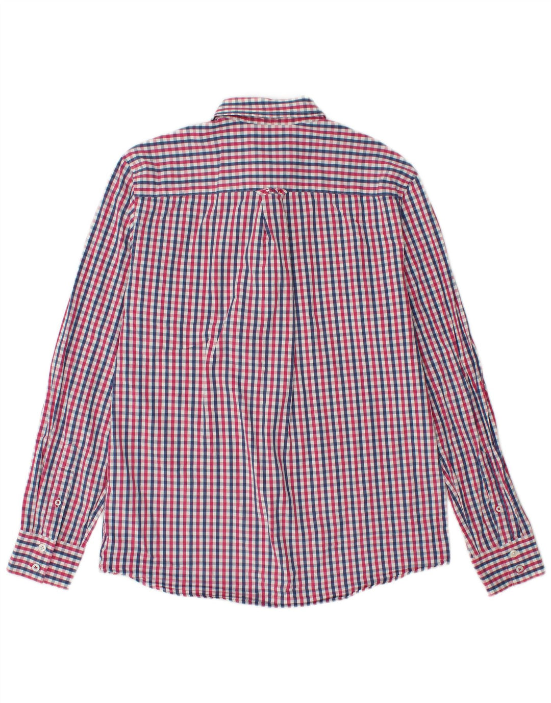 CREW CLOTHING Mens Classic Fit Shirt Medium Multicoloured Gingham Cotton