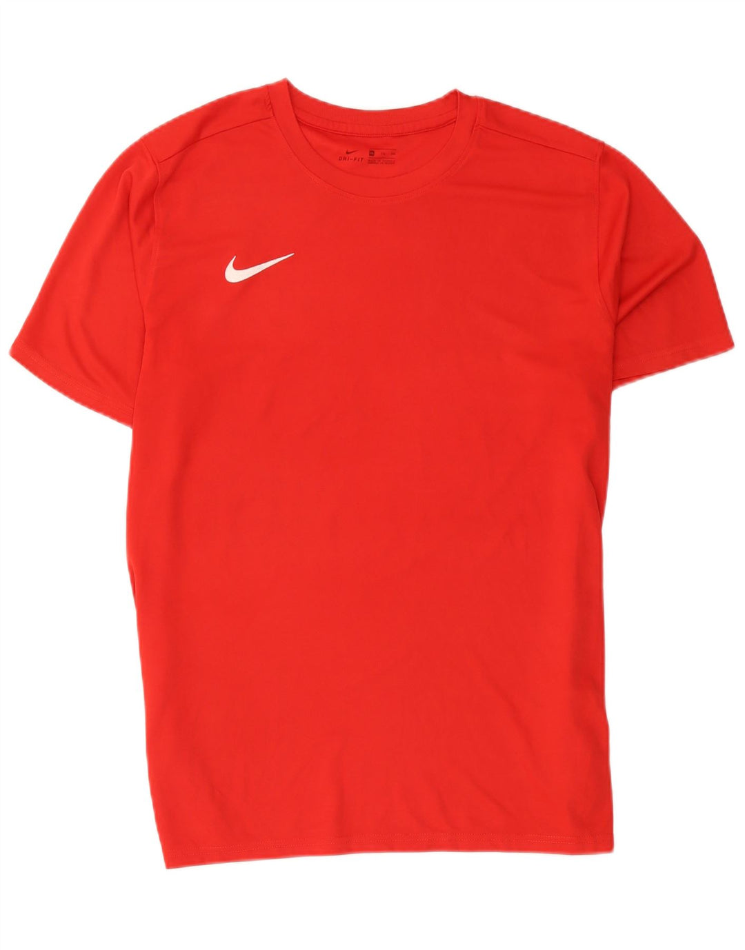 Nike Mens Dri Fit T-Shirt Top 2XL Red Polyester
