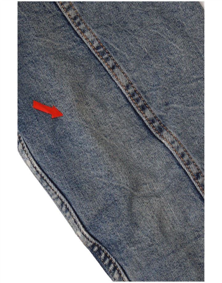 Levi's Mens Sherpa Denim Jacket UK 36 Small Blue Cotton
