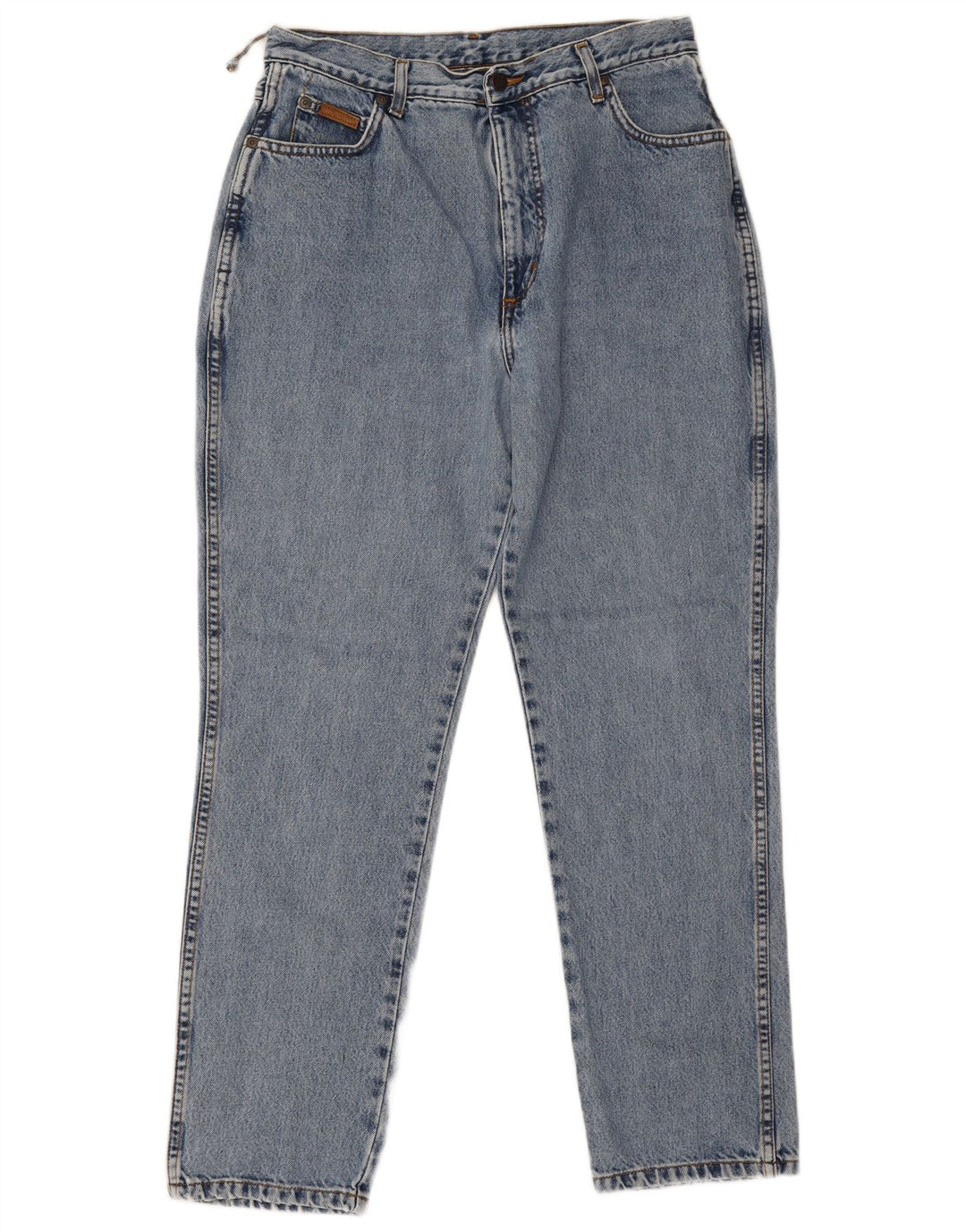 Wrangler Mens Tapered Jeans W32 L30 Blue Cotton