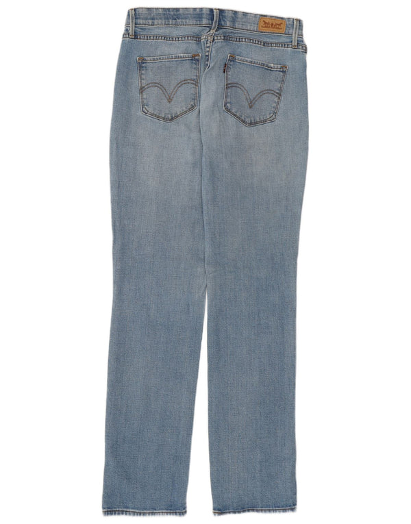 LEVI'S Womens 525 Straight Jeans US 10 Large W32 L31 Blue