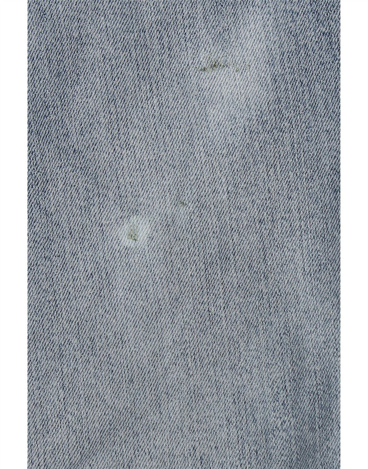 WRANGLER Mens Regular Fit Straight Jeans W36 L30 Blue Cotton