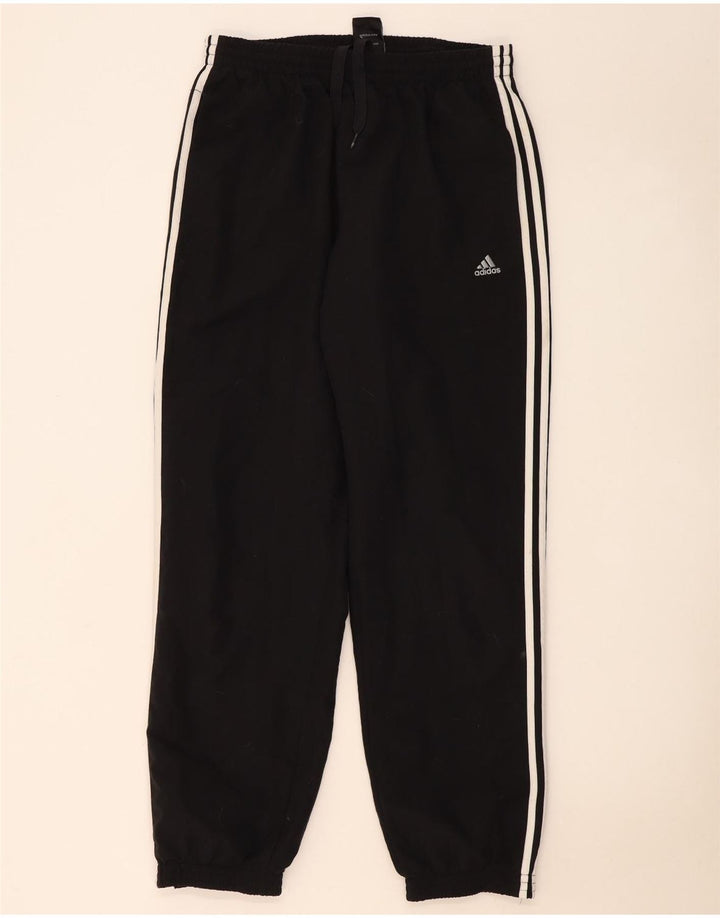 Adidas Mens Clima 365 Tracksuit Trousers Joggers Large Black Polyester