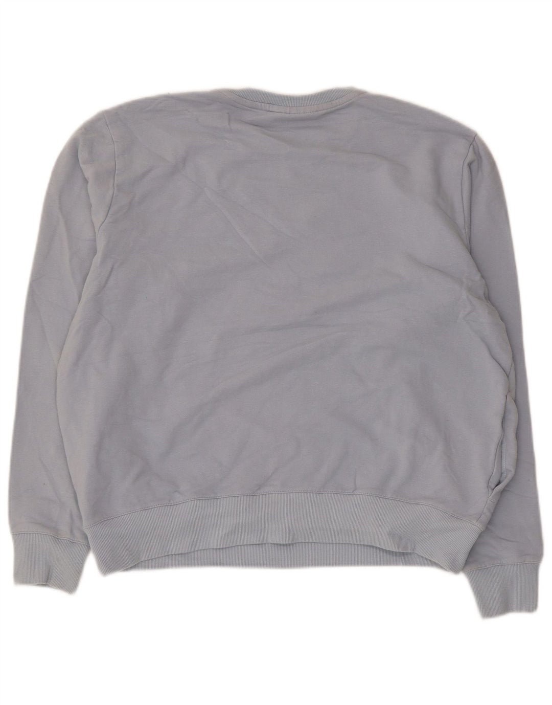 Fila Womens Sweatshirt Jumper UK 16 Large Blue Cotton
