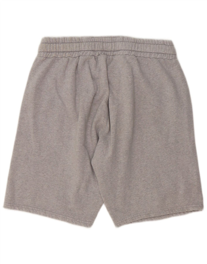 Superdry Mens Graphic Sport Shorts Medium Grey Cotton