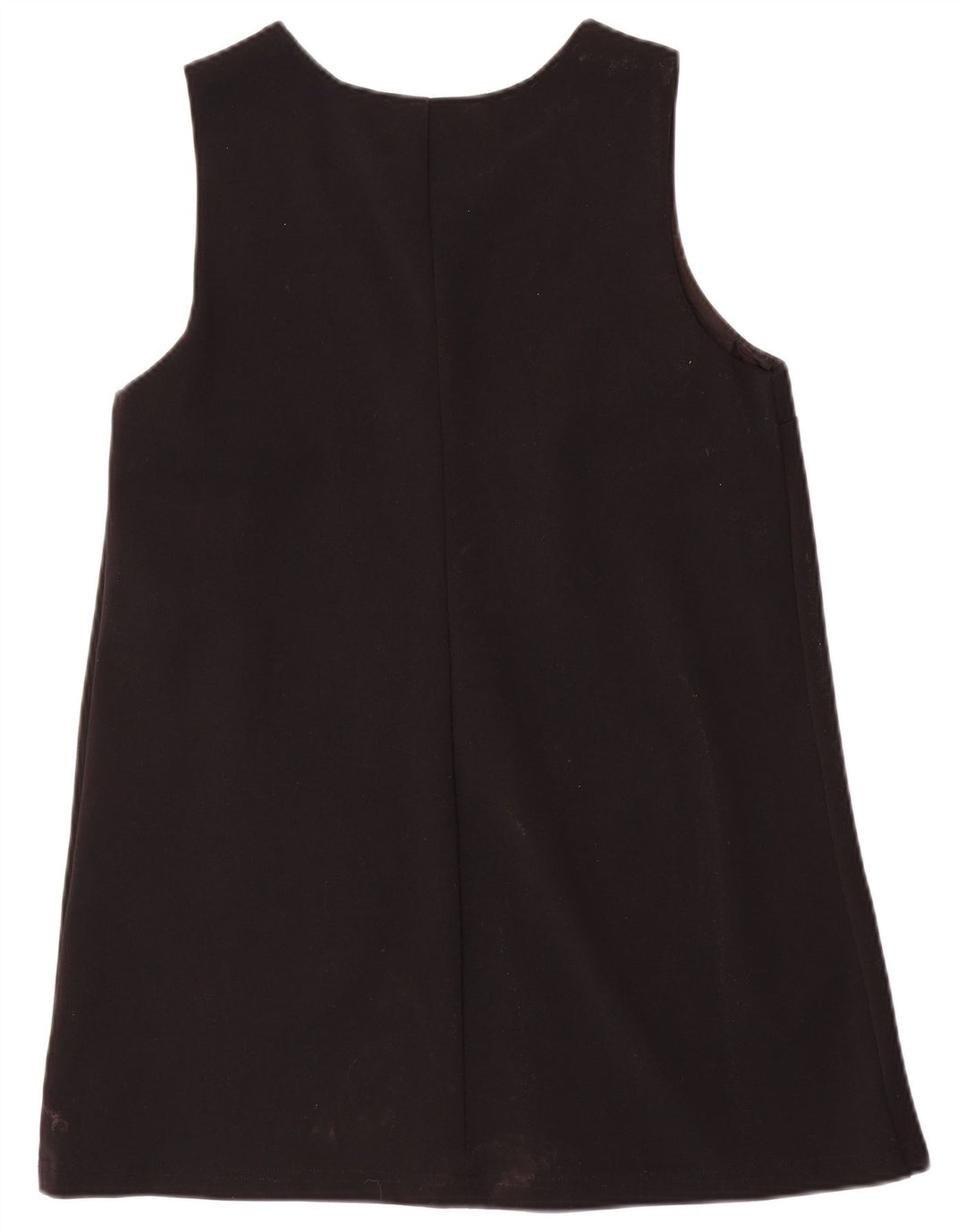 Promod Womens Sleeveless Shift Dress UK 12 Medium Black Polyamide