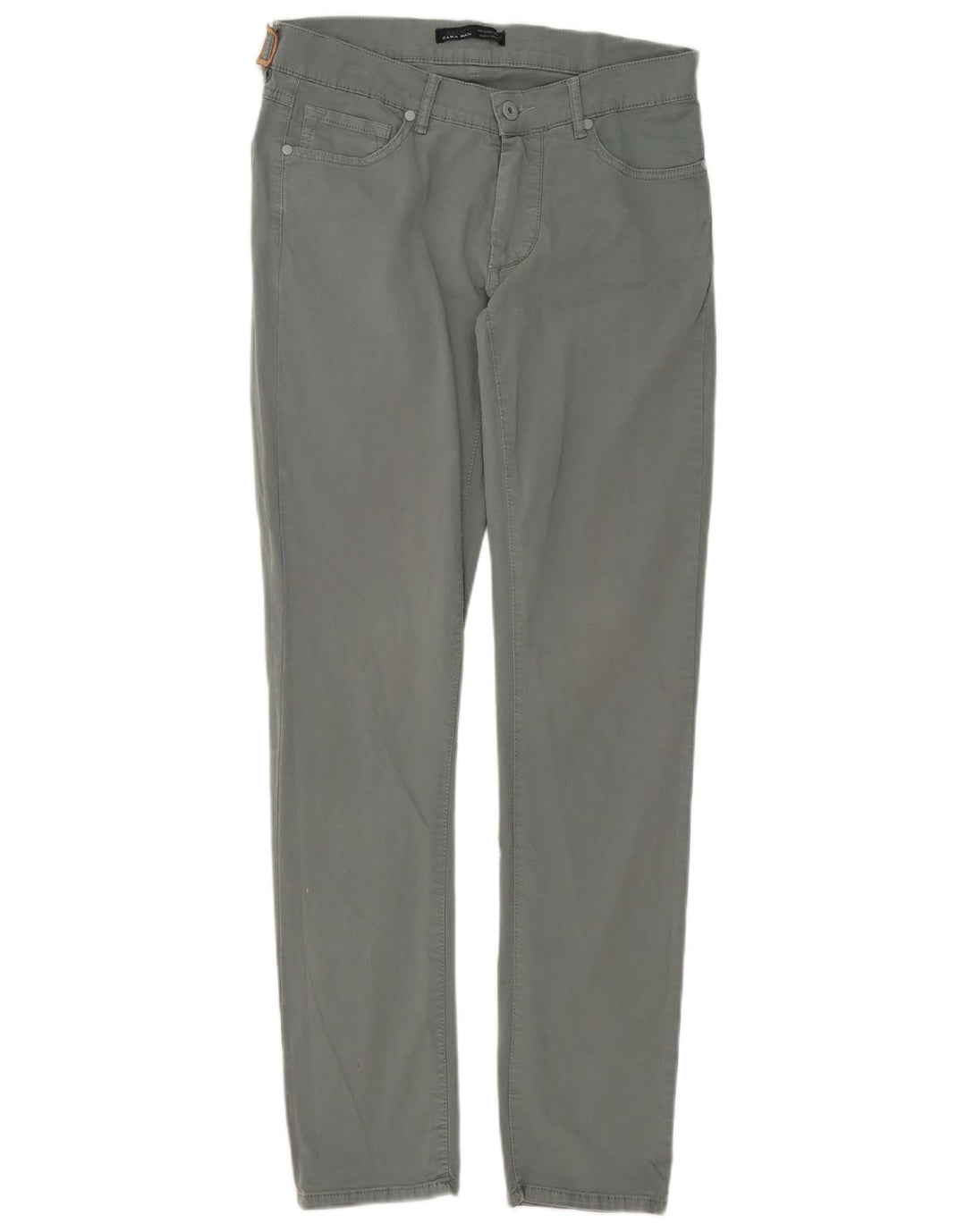 ZARA Mens Slim Jeans EU 40 Medium W31 L31 Grey Cotton
