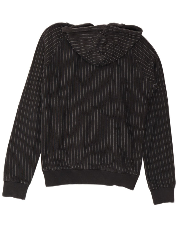 CONVERSE Mens Chuck Taylor Graphic Hoodie Jumper Medium Black Striped