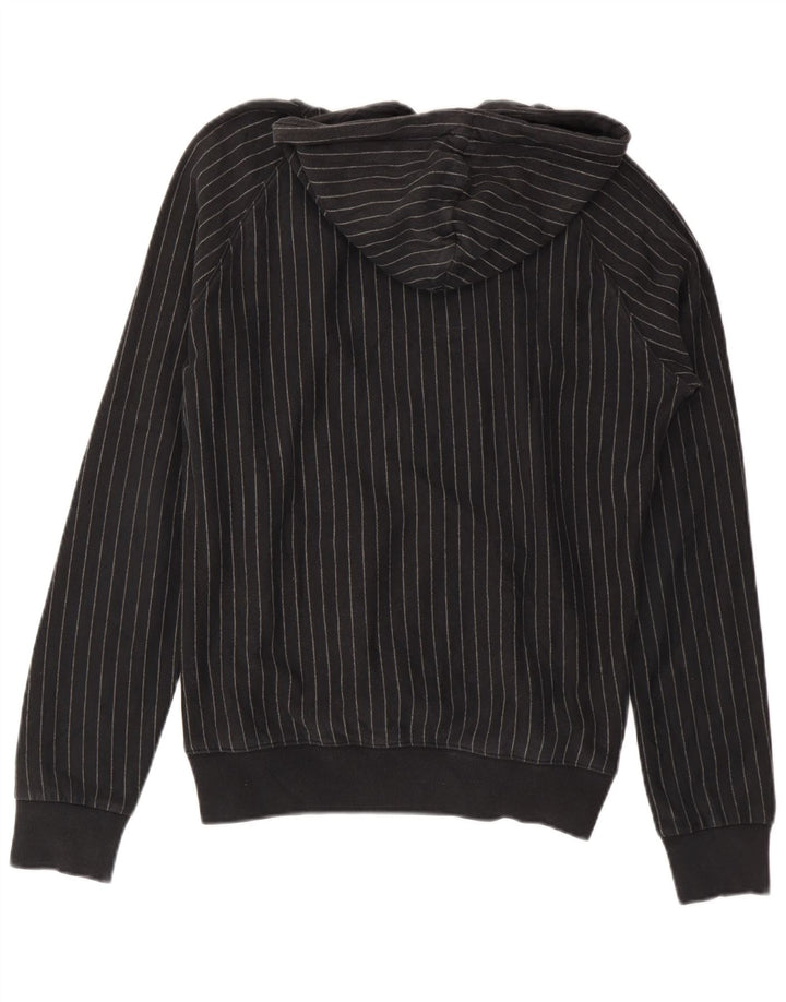 CONVERSE Mens Chuck Taylor Graphic Hoodie Jumper Medium Black Striped