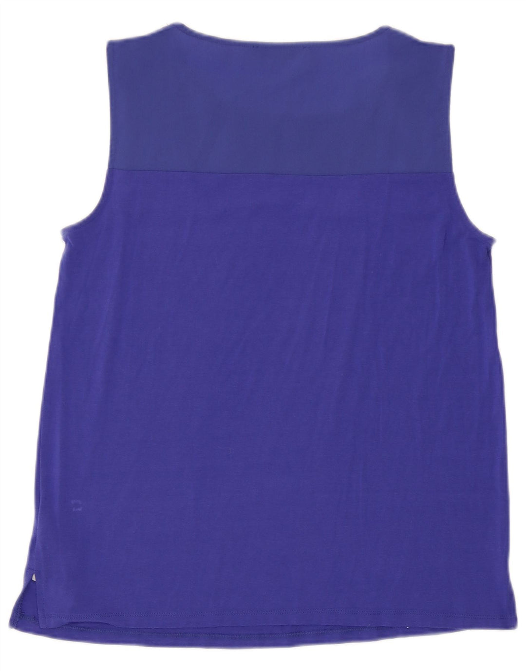 Liu Jo Womens Vest Top UK 6 XS Blue Viscose