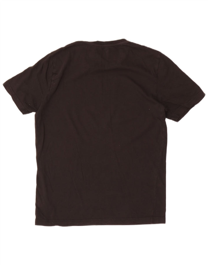 Puma Mens Graphic T-Shirt Top Medium Black Cotton