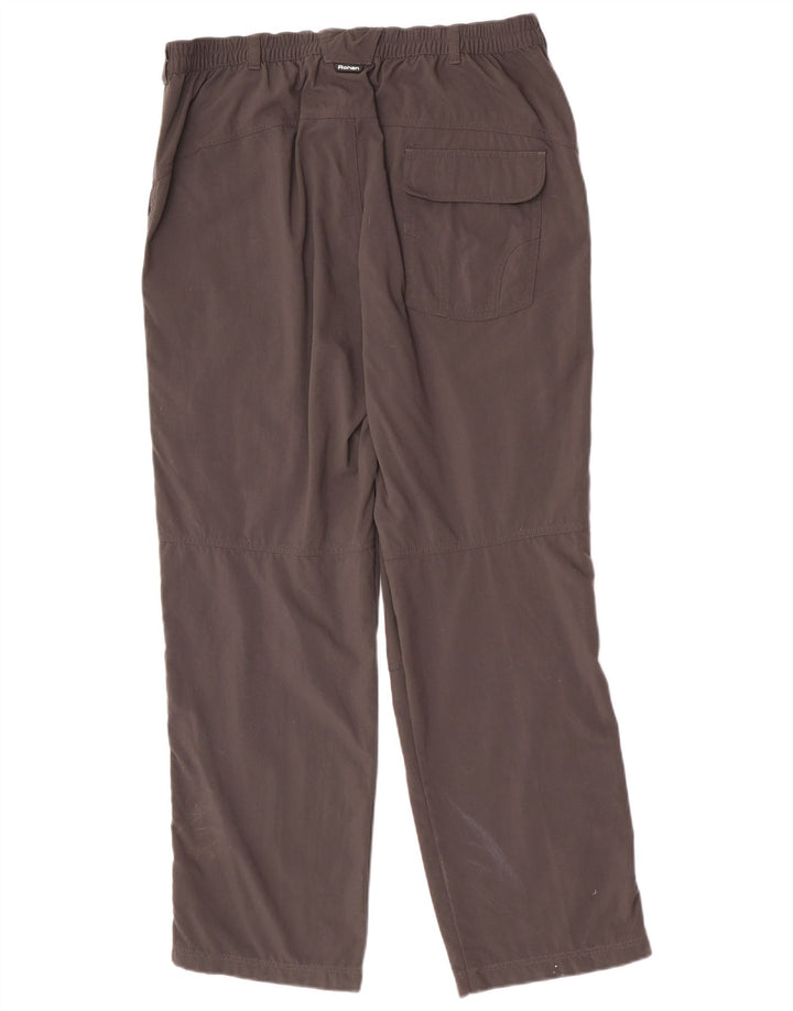 Rohan Mens Straight Cargo Trousers Large W34 L30 Grey Polyamide