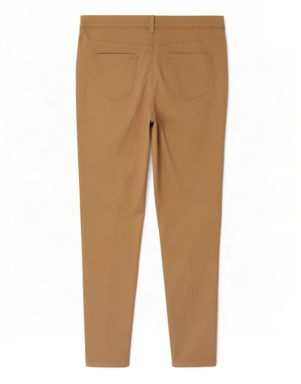 Marks & Spencer Womens Jegging Jeans UK 18 XL W38 L28 Beige Cotton