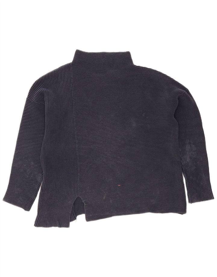 French Connection Womens Turtle Neck Jumper Sweater UK 10 Small Navy Blue