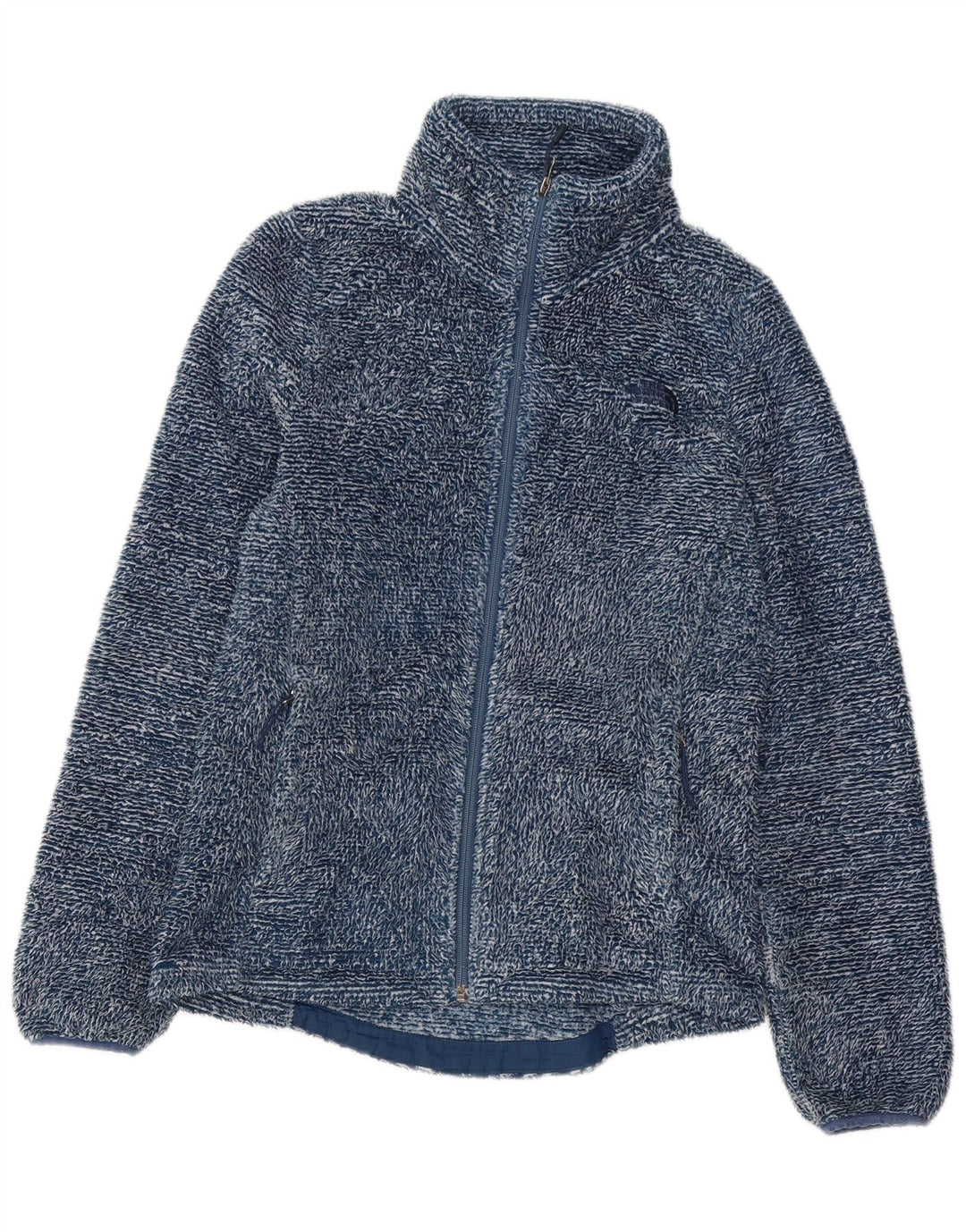 The North Face Womens Fleece Jacket UK 10 Small Blue