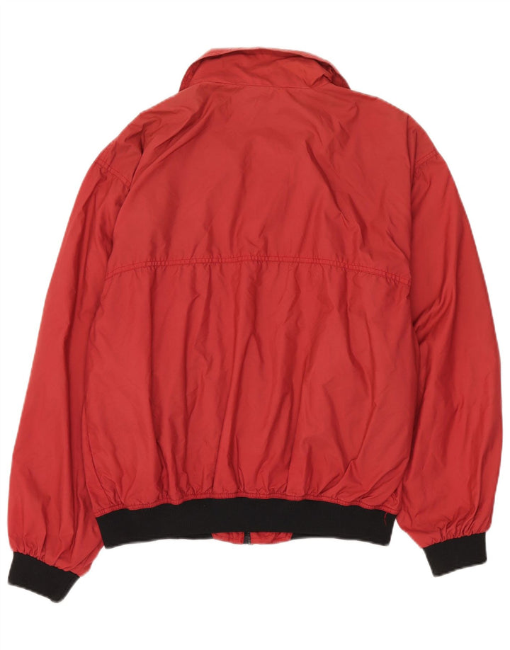 Helly Hansen Mens Loose Fit Bomber Jacket UK 36 Small Red Polyamide