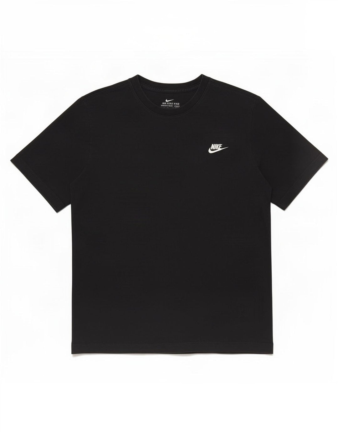 Nike Mens T-Shirt Top Medium Black Cotton