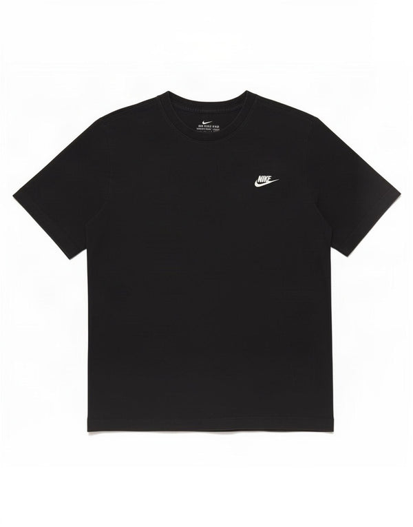 Nike Mens T-Shirt Top Medium Black Cotton