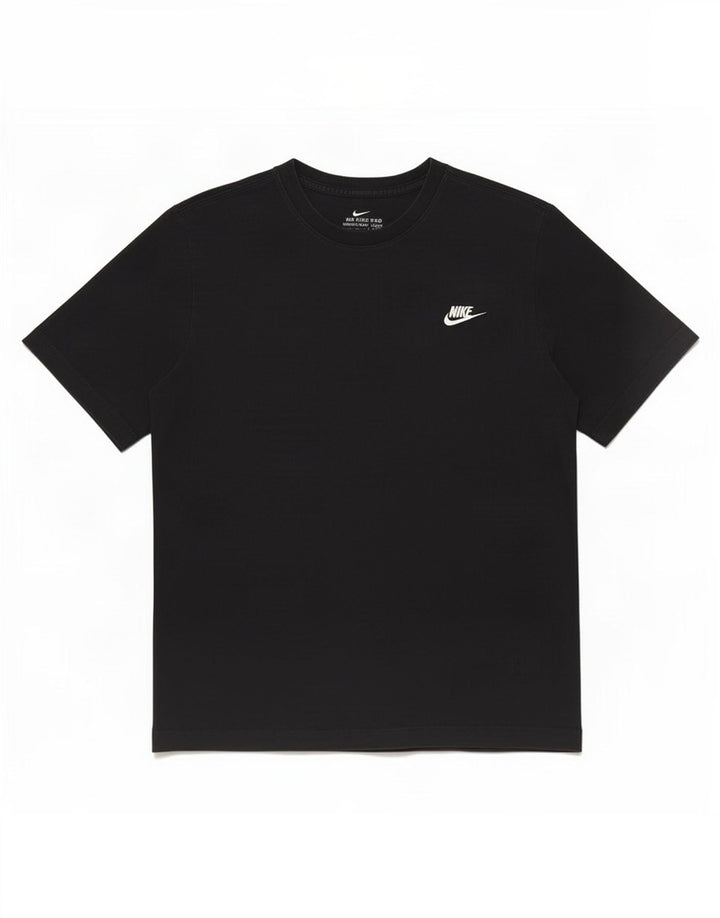 Nike Mens T-Shirt Top Medium Black Cotton