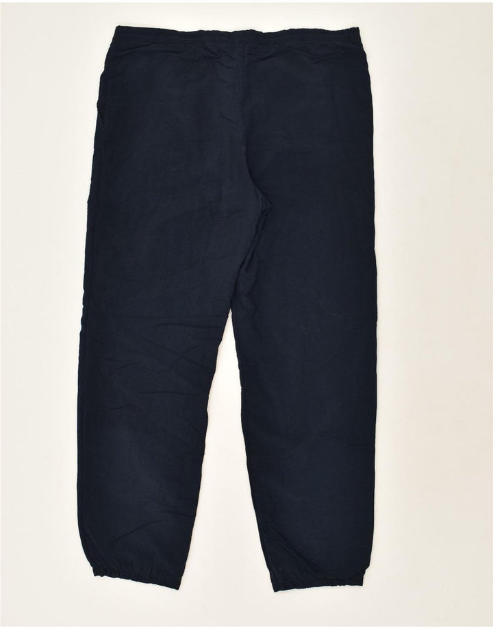 FILA Mens Tracksuit Trousers Joggers  Navy Blue Nylon | Vintage Fila | Thrift | Second-Hand Fila | Used Clothing | Messina Hembry 