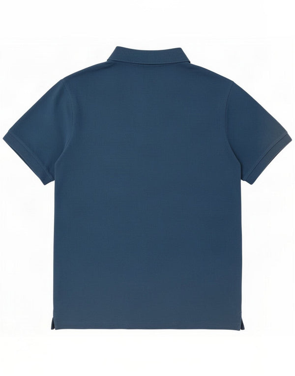 Diadora Mens Polo Shirt Large Navy Blue Cotton