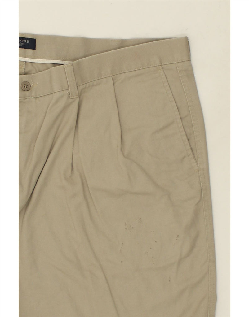 DOCKERS Mens Relaxed Fit Chino Shorts W44 2XL Beige Cotton | Vintage Dockers | Thrift | Second-Hand Dockers | Used Clothing | Messina Hembry 