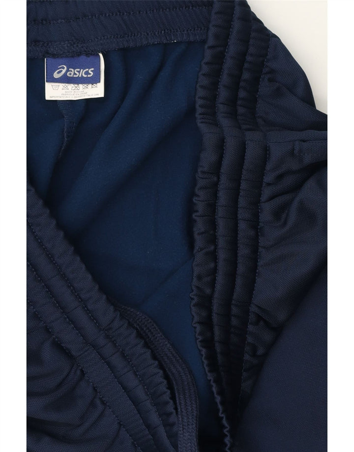 ASICS Mens Tracksuit Trousers 2XL  Navy Blue Polyester